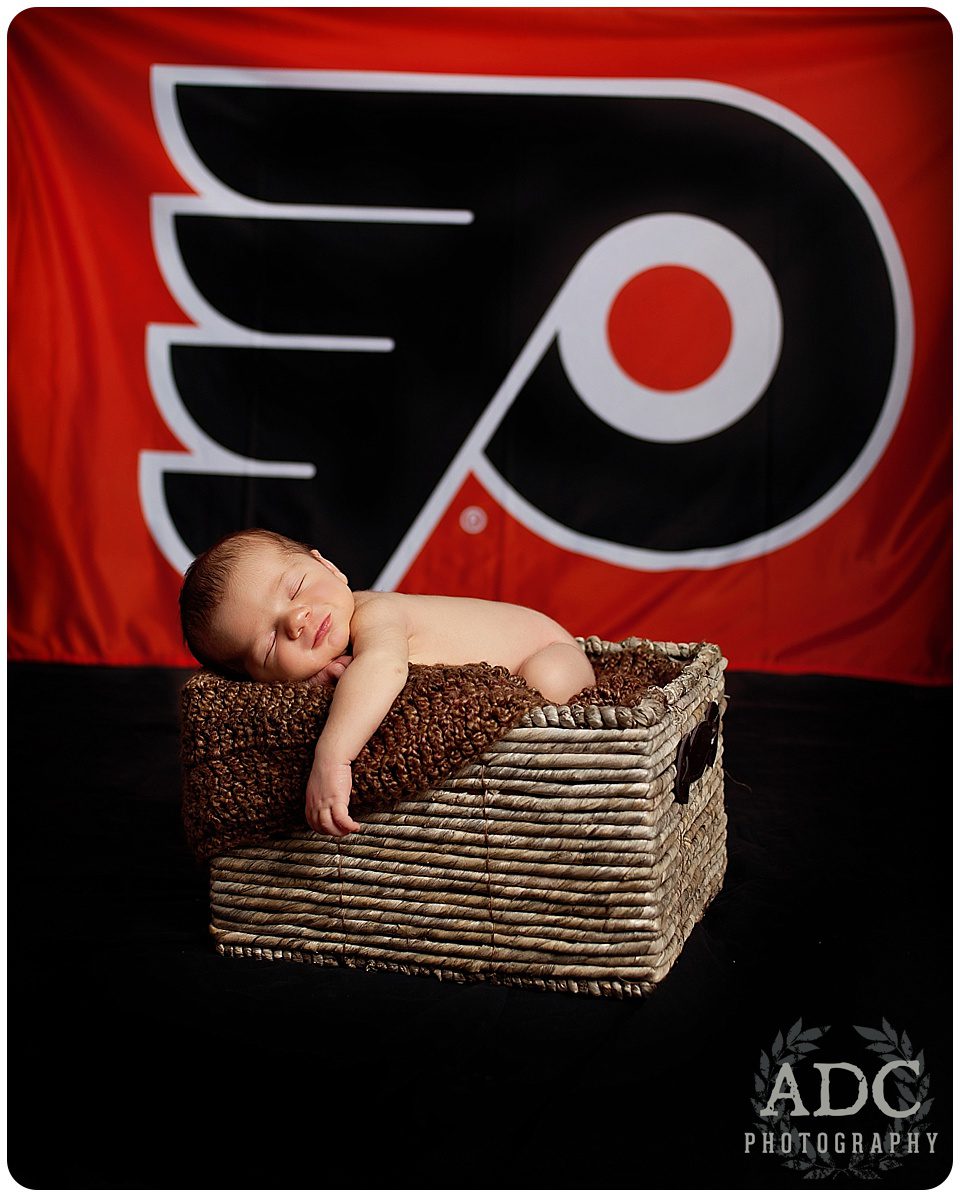 Flyers Newborn Photo
