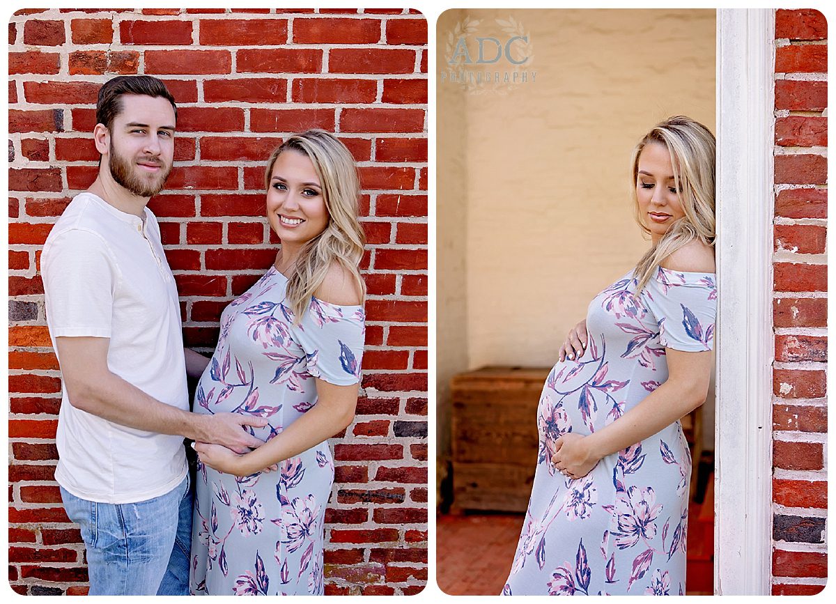 maternity session at barclay farmstead in cherry hill nj