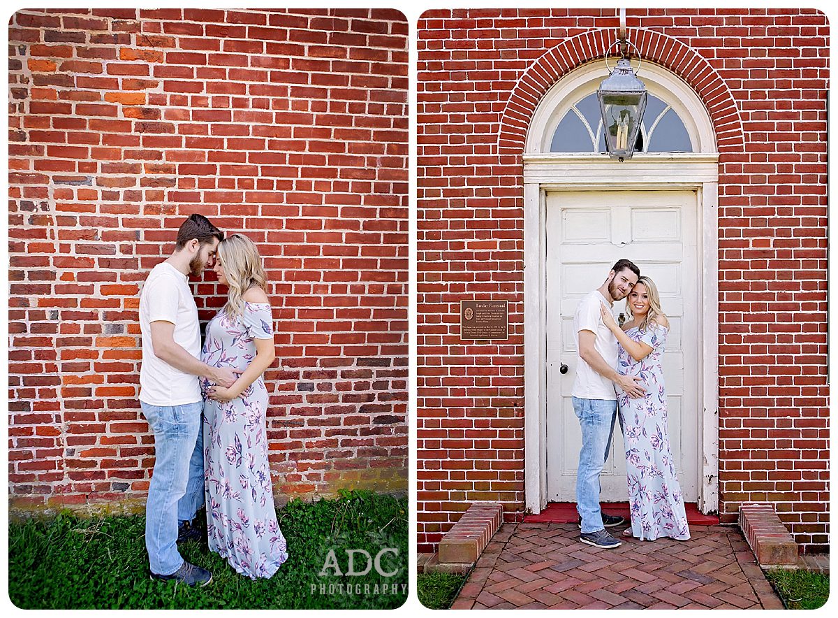 maternity session at barclay farmstead in cherry hill nj