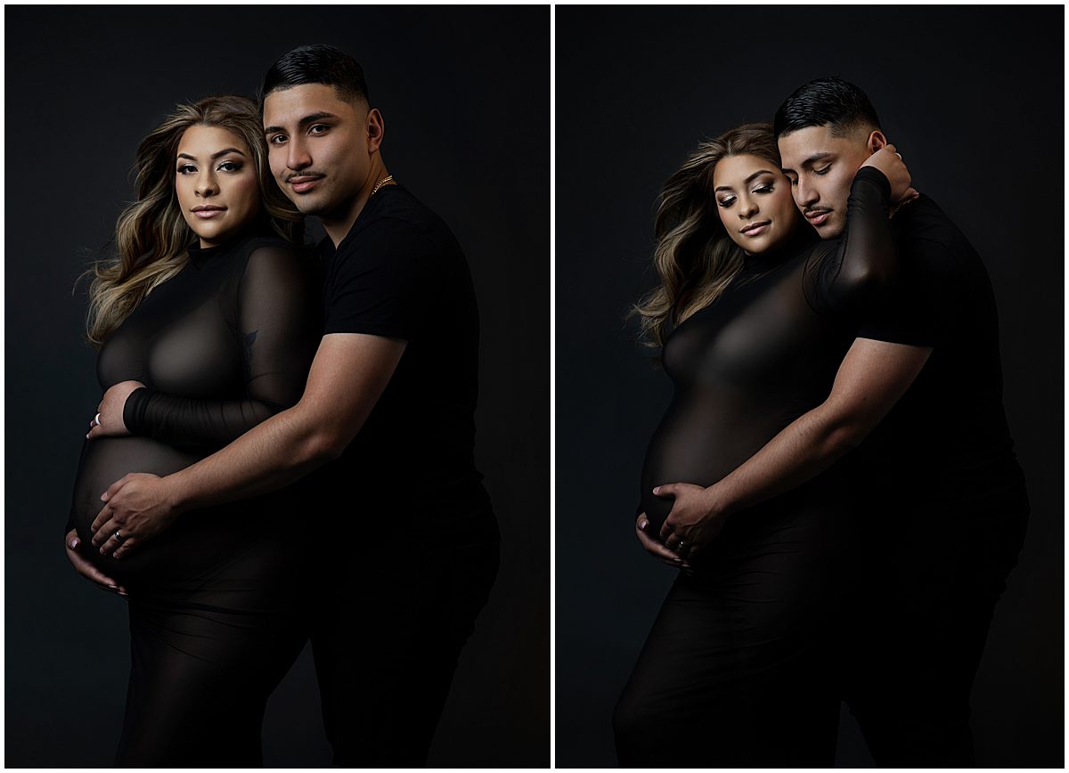 couple's maternity photos