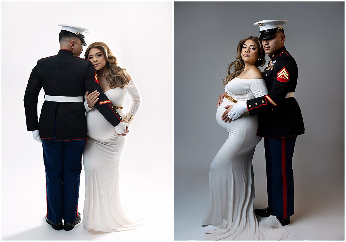 couple's maternity photos